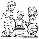 Potty Training Coloring Pages  Free & Printable sketch template