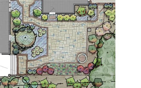 Courtyard Garden Plan