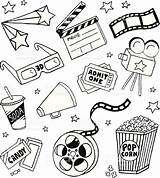Movie Themed Coloring Pages sketch template
