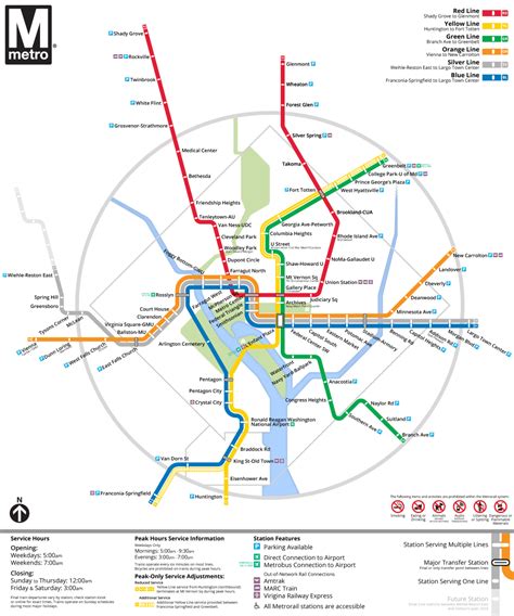 Transit Oriented — Washington Metro Map Redesign (September 2013) A...