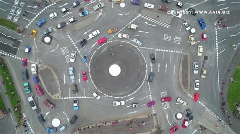 This is the Magic Roundabout in the heart of Swindon, UK. It’s 5 ...