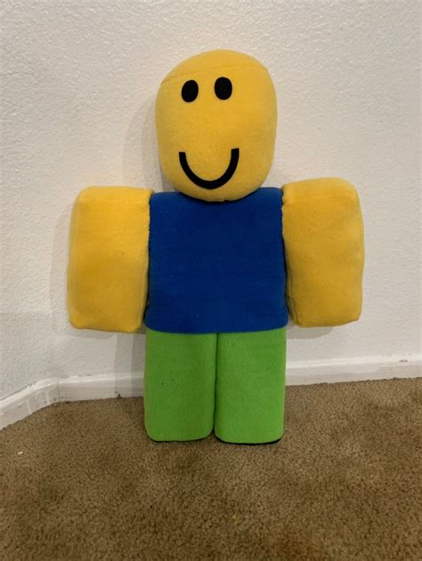 Roblox plush make your own simple noob and bacon hair only | Etsy