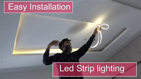 How To Install Ceiling Led Strip Lights | Homeminimalisite.com