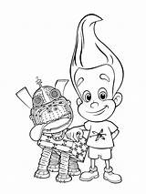 Coloring Pages Jimmy Neutron Printable For Kids & Adults Free sketch template
