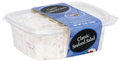 Hannaford Classic Seafood Salad - 12 oz, Nutrition Information | Innit