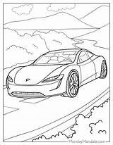 Electric Car Coloring Pages  Home sketch template