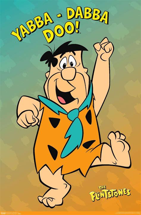 The Flintstones - Yabba Dabba Doo Poster - Walmart.com - Walmart.com