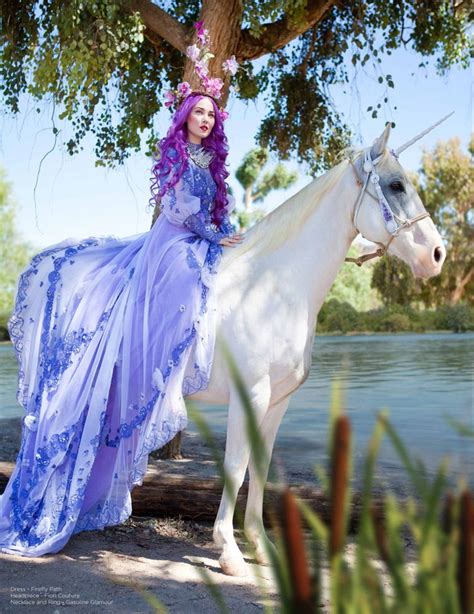 The Unicorn Queen by Lillyxandra princess female elf fairy fairie cosplay costume LARP armor ...