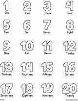 Number 15 Coloring Page sketch template