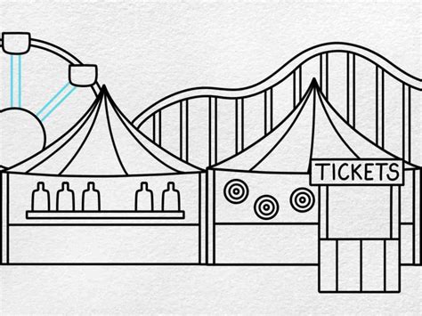 How to Draw a Carnival - HelloArtsy