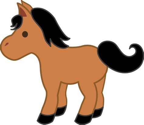 Cartoon Baby Horse | Free Download Clip Art | Free Clip Art | on Clipart Library