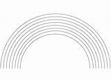 Rainbow Coloring Pages  Free Printable For Kids sketch template