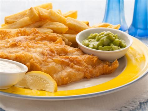 Best Fish and Chips with Mushy Peas | Goldenfry