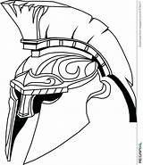 Greek Spartan Warrior Coloring Pages sketch template