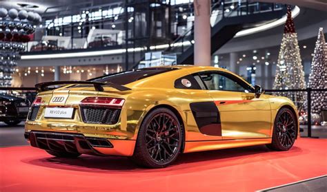 One-off gold Audi R8 V10 plus on display in Germany Paul Tan - Image 419345