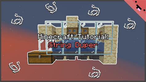 Minecraft Tutorial: String Duper - YouTube