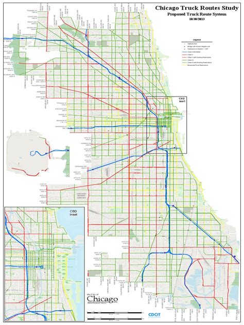 Truck Routes Study Map | PDF