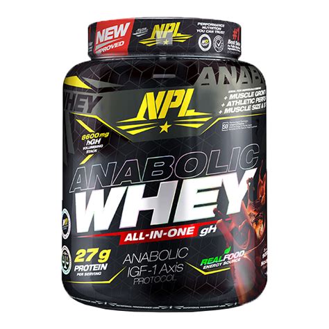 NPL - Anabolic Whey 1.8kg - Psycho Skull Supplements