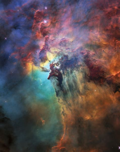 ESA - Hubble's 28th birthday picture: The Lagoon Nebula