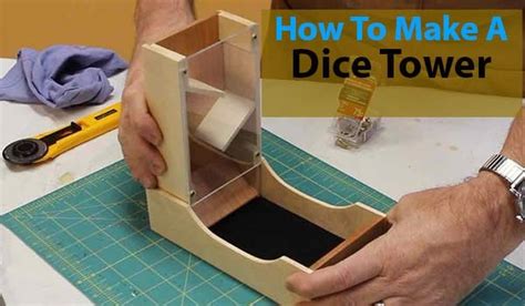 15 DIY Dice Tower Plans For Fun - DIYnCrafty