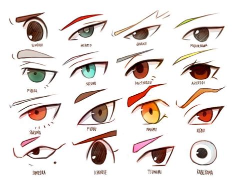 Inazuma eleven characters eyes | Eye drawing, Anime eyes, Manga eyes