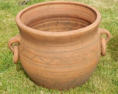 Vintage large terracotta flower/plant pot, 1970s | in Barnet, London | Gumtree