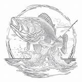 Fishing Coloring Pages Printable  Mimi Panda sketch template