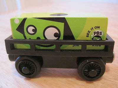 Thomas Wooden Railway Train PBS Kids Cargo Car - Very Rare and HTF ...