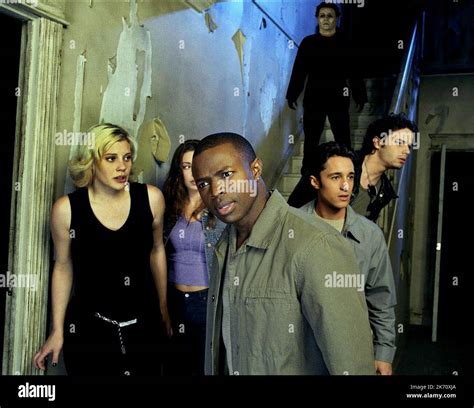 KATEE SACKHOFF, BIANCA KAJLICH, SEAN PATRICK THOMAS, HALLOWEEN: RESURRECTION, 2002 Stock Photo ...