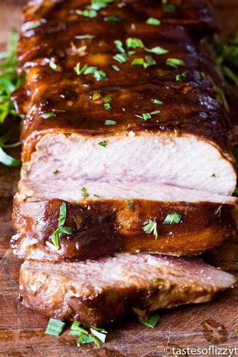 4 Ingredient Pork Loin Marinade {with Molasses, Dijon Mustard and Bacon}