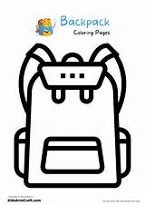 Backpack School Bag Coloring Pages For Kids – Free Printables  sketch template