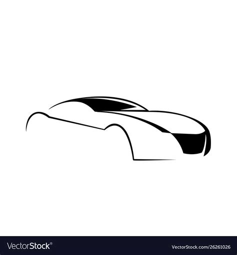 Logo design template for car Royalty Free Vector Image