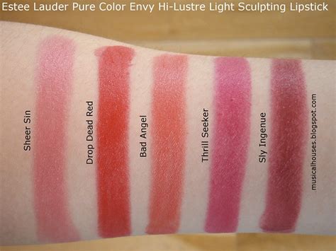 Estee Lauder Pure Color Envy Hi-Lustre Light Sculpting Lipstick ...