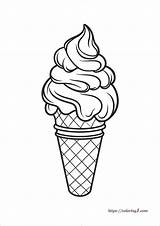 Ice Cream Cone Coloring Page  2 Free Coloring Sheets 2024 sketch template