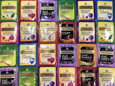 Twinings Tea Refill Box 10 Assorted Flavours, 100 Individually Wrapped ...