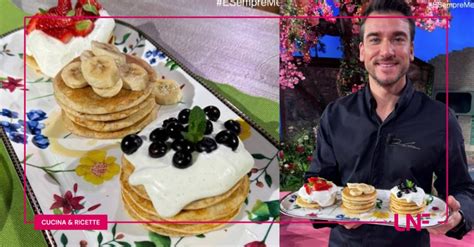 I pancakes di Damiano Carrara, la ricetta dopo l'annuncio più bello ...