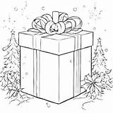Download Holiday Gift Box Coloring Page For Kids Pages Online  sketch template
