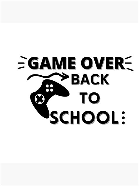 "Game Over Back to School Outfits for Boys, Personalized Back to School Shirts for Kids, Cool ...