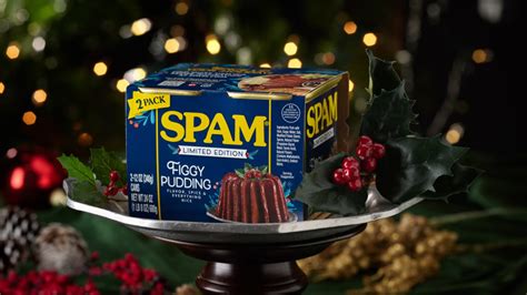 SPAM Figgy Pudding Has Arrived in Time for the Holidays