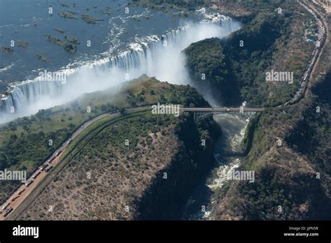 Victoria falls zambia overview hi-res stock photography and images - Alamy