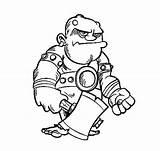 Ogre coloring Pages  ColoringLib sketch template