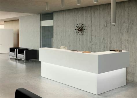 Pin by Angela Newsome on client Interior Design Plan | Modern reception desk, Reception desk ...