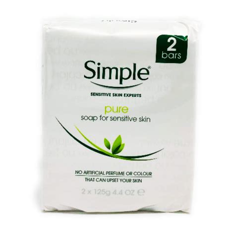 Simple Pure Soap for Sensitive Skin -2pk