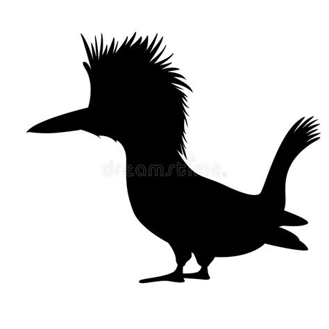 Silhouette Of Kingfisher Sitting On A Branch. Stock Vector - Illustration of graphic, beauty ...