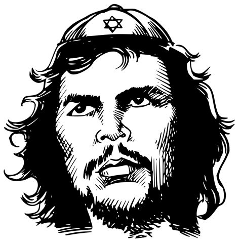 OnlineLabels Clip Art - Jew Guevara (by Latuff)