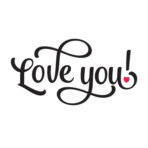 Imágenes de Love You Lettering - Descarga gratuita en Freepik