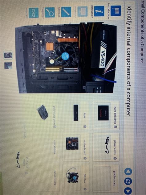 Solved ernal Components of a Computer Identify internal | Chegg.com
