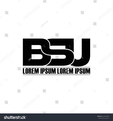 Bsu Letter Monogram Logo Design Vector Stock Vector (Royalty Free) 1818529895 | Shutterstock