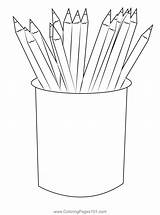 Coloring With Colored Pencils Tutorial sketch template