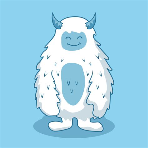 Yeti Cartoon Illustrations 3777947 Vector Art at Vecteezy